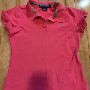 Vineyard Vines Pink Polo Shirt